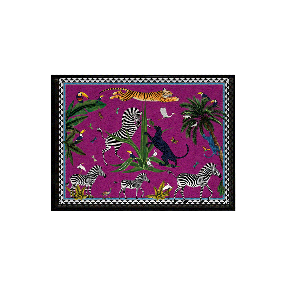 Dienblad | Flying Tiger Pink Cardinale (18 x 14 cm)