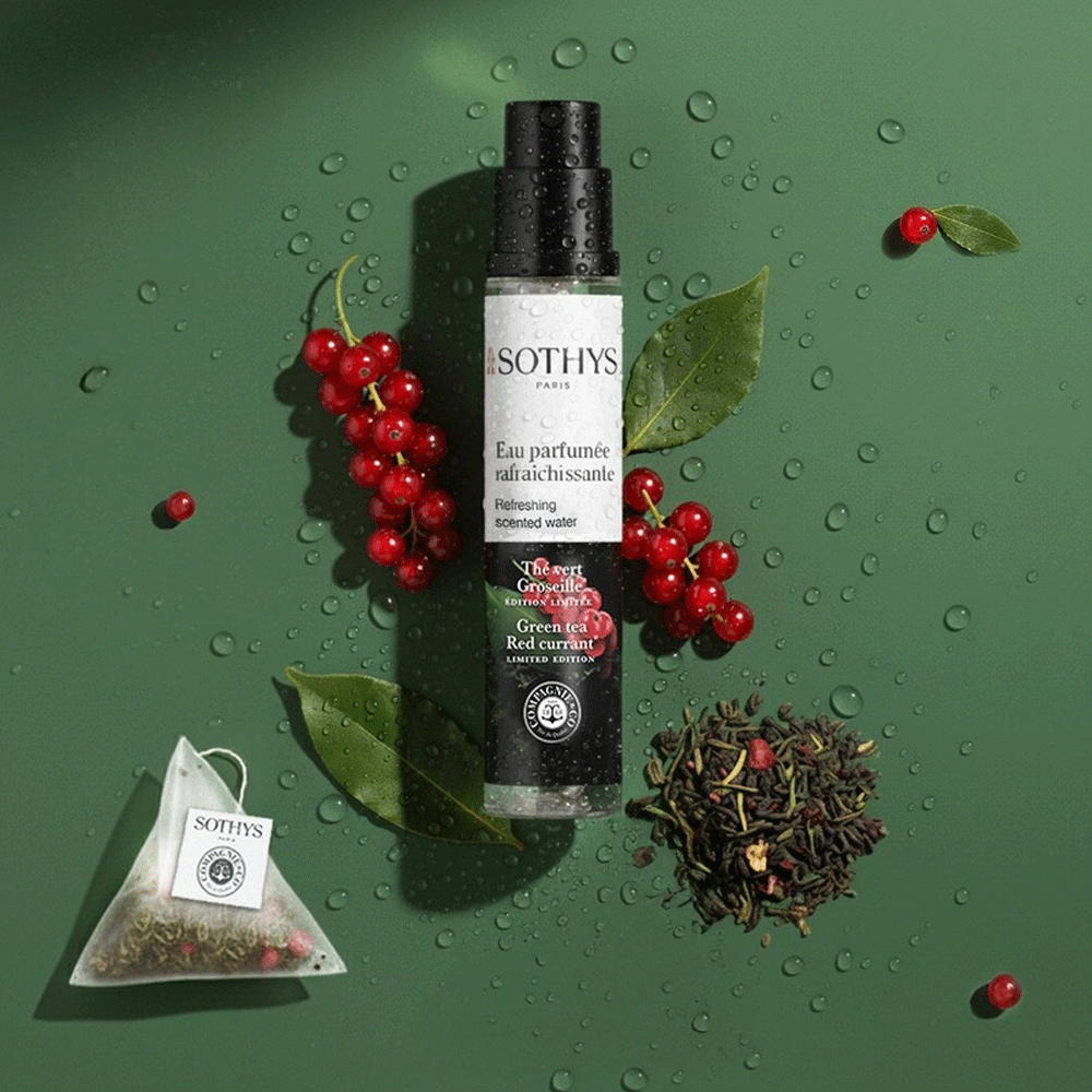 Verfrissende Geparfumeerde Mist | Groene Thee & Rode Bes (15 ml)
