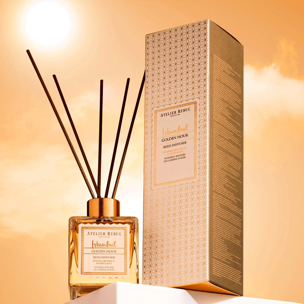 Golden Hour Geurstokjes (120 ml)