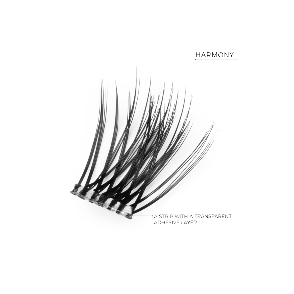 Harmony - Stick & Go voorgelijmde wimpertrosjes