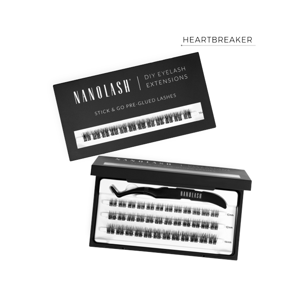 Heartbreaker - Stick & Go voorgelijmde wimpertrosjes