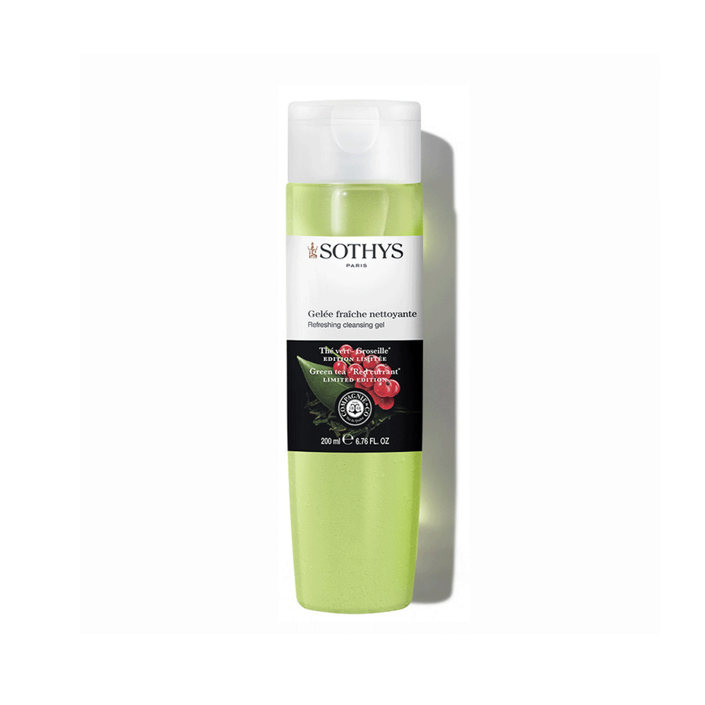 Verfrissende Reinigingsgel | Groene Thee & Rode Bes (200 ml)