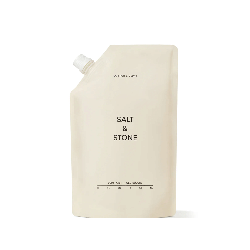 Body Wash Refill Pouch | Saffron & Cedar (946 ml)