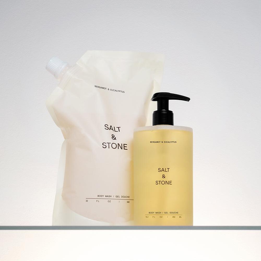 Body Wash Refill Pouch | Bergamot & Hinoki (946 ml) - Skin / Scent