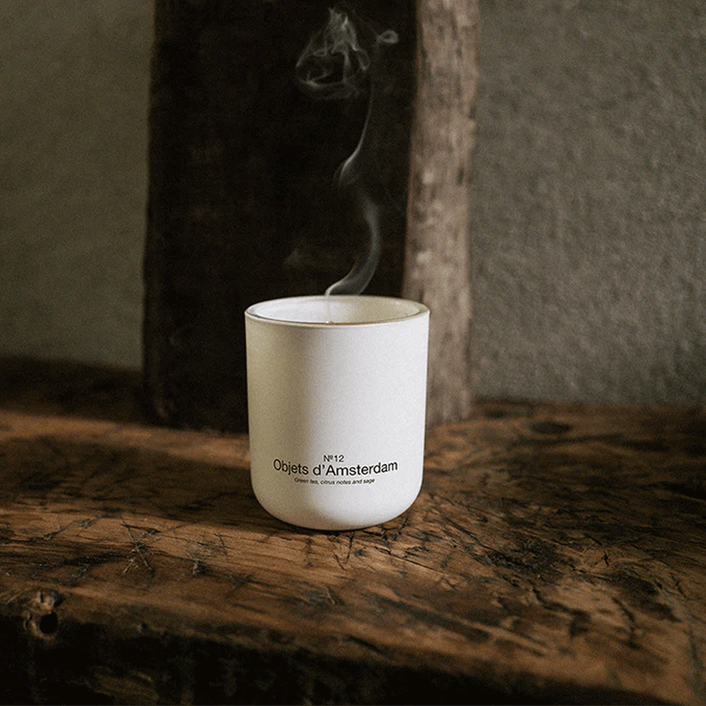 Luxe Geurkaars | No.12 Objets d'Amsterdam (300 gr)