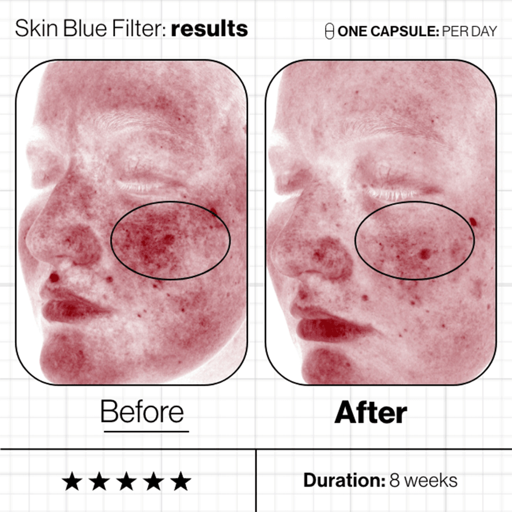 Skin Blue Filter (60 caps) - Skin / Scent