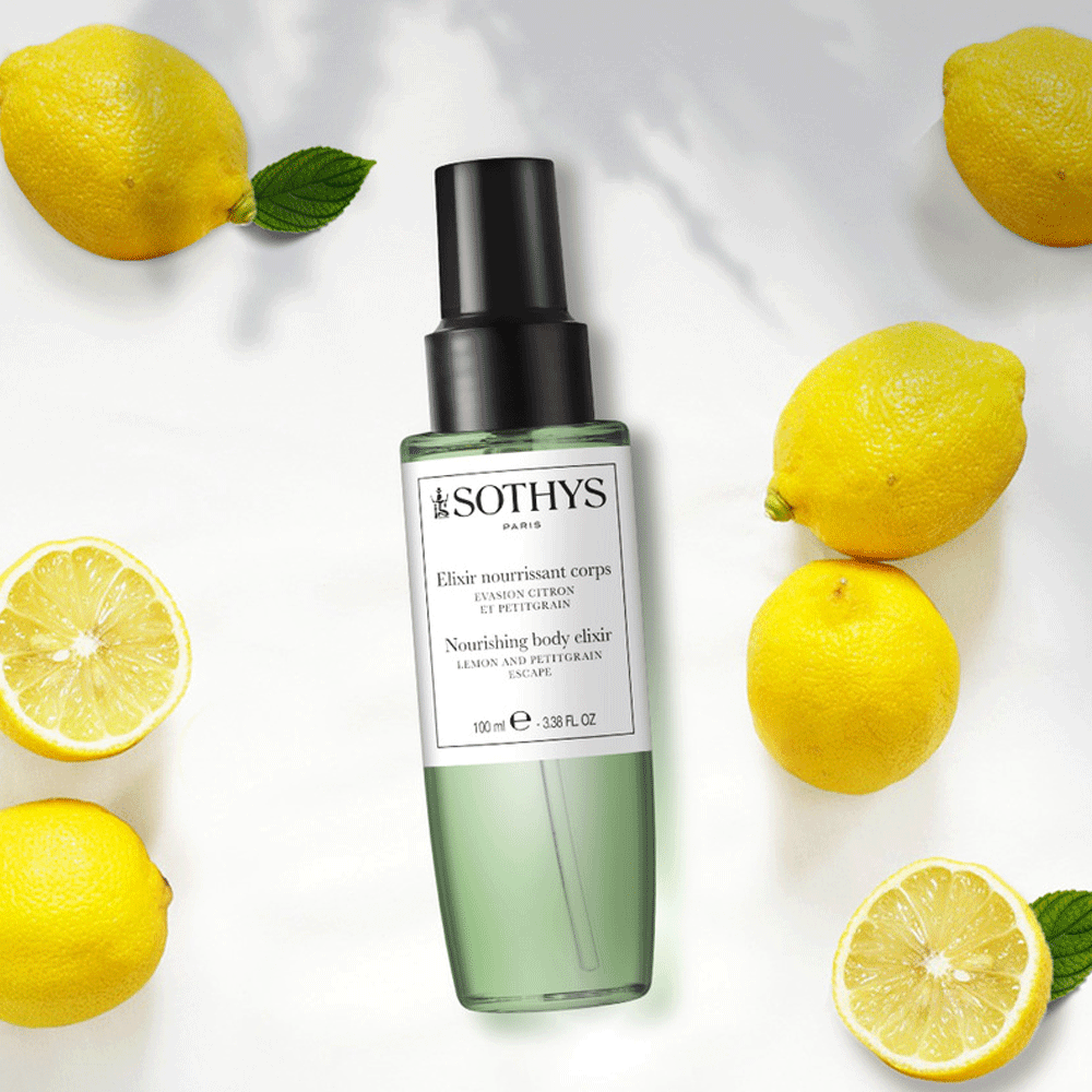 Body elixir | lemon and Petitgrain escape (100 ml) - Skin / Scent