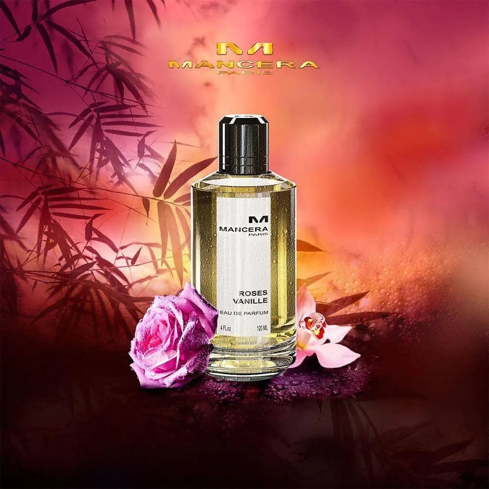 Mancera Roses vanille マンセラ ローズ ヴァニーユ Mancera - Roses Vanilla - Perfumes – Skin / Scent